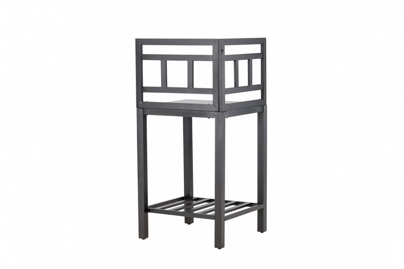 Alicante garden kitchen corner table black/fiber concrete - Svart - Trädgård & spabad - Grillar & matlagning utomhus - Utekök - Färdiga utekök