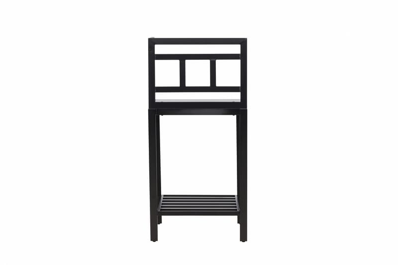 Alicante garden kitchen corner table black/fiber concrete - Svart - Trädgård & spabad - Grillar & matlagning utomhus - Utekök - Färdiga utekök