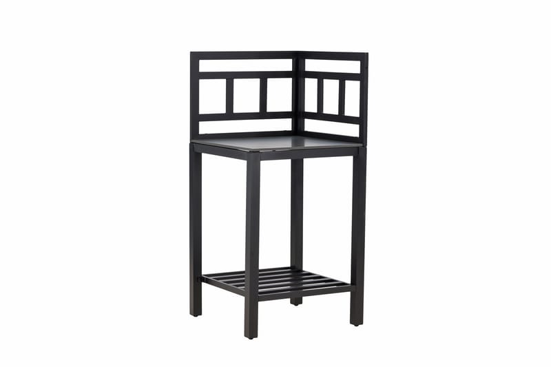 Alicante garden kitchen corner table black/fiber concrete - Svart - Trädgård & spabad - Grillar & matlagning utomhus - Utekök - Färdiga utekök