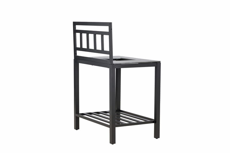 Alicante garden kitchen table with hole black/fiber concrete - Svart - Trädgård & spabad - Grillar & matlagning utomhus - Utekök - Färdiga utekök