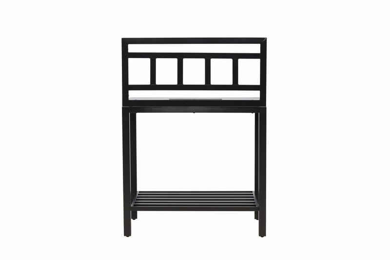 Alicante garden kitchen table with hole black/fiber concrete - Svart - Trädgård & spabad - Grillar & matlagning utomhus - Utekök - Färdiga utekök