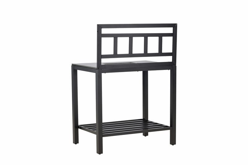 Alicante garden kitchen table with hole black/fiber concrete - Svart - Trädgård & spabad - Grillar & matlagning utomhus - Utekök - Färdiga utekök