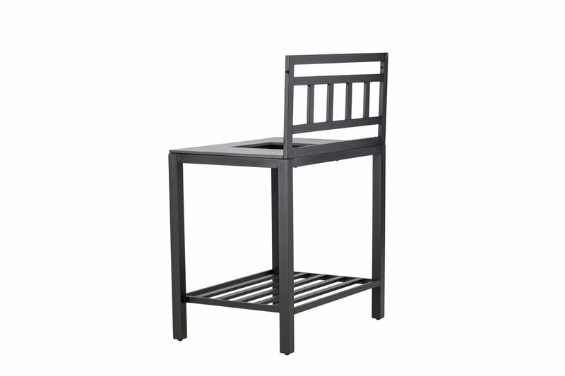 Alicante garden kitchen table with hole black/fiber concrete - Svart - Trädgård & spabad - Grillar & matlagning utomhus - Utekök - Färdiga utekök