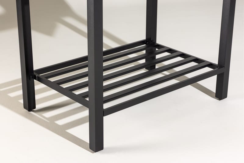 Alicante garden kitchen table with hole black/fiber concrete - Svart - Trädgård & spabad - Grillar & matlagning utomhus - Utekök - Färdiga utekök