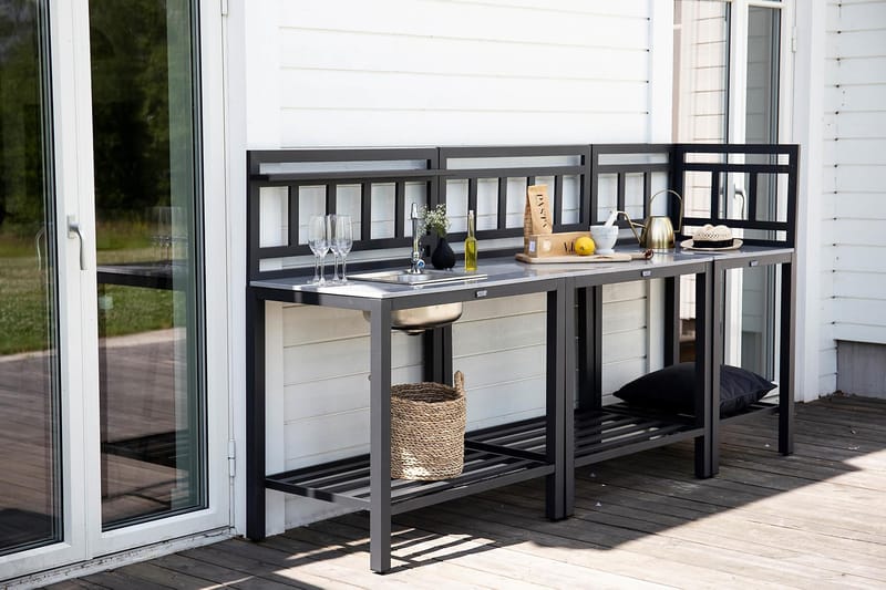 Atlantis Mittdel till Utekök 90x60 cm Svart - Venture Home - Trädgård & spabad - Grillar & matlagning utomhus - Utekök - Bygga utekök