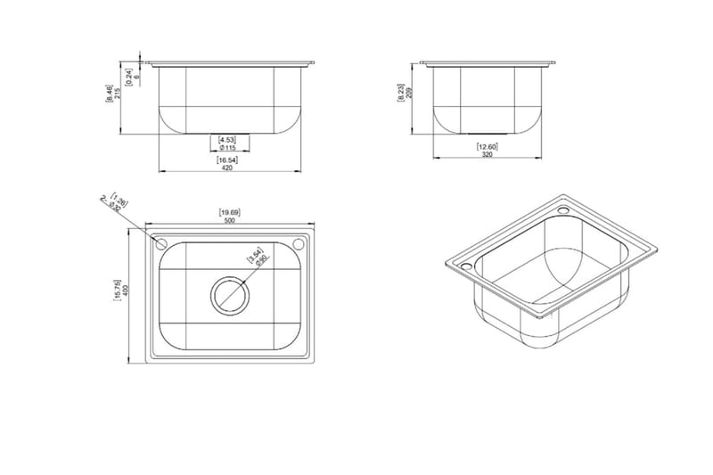 Built-in - Vask - Myoutdoorkitchen - Trädgård & spabad - Grillar & matlagning utomhus - Utekök - Bygga utekök