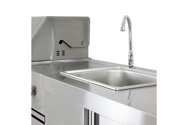 Diskho-modul till utekök Silver - Metalcraft - Trädgård & spabad - Grillar & matlagning utomhus - Utekök - Bygga utekök