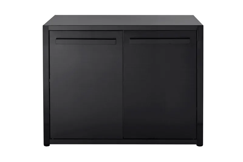 Nordic Line Black Arbetsbänk med Dörr 120 cm Svart, undefined