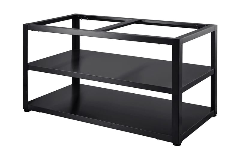 Nordic Line Black Basmodul 120 cm 2 Moduler Svart - MyOutdoorKitchen - Trädgård & spabad - Grillar & matlagning utomhus - Utekök - Bygga utekök