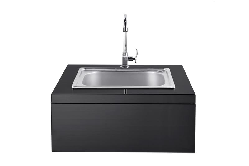 Nordic Line Black Integrerbar Vaskmodul Svart, MyOutdoorKitchen