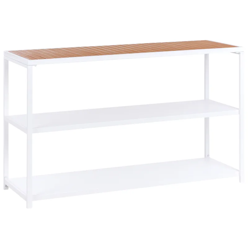 Köksö För Utomhusbruk Avetrana Stål, Vit/Brun