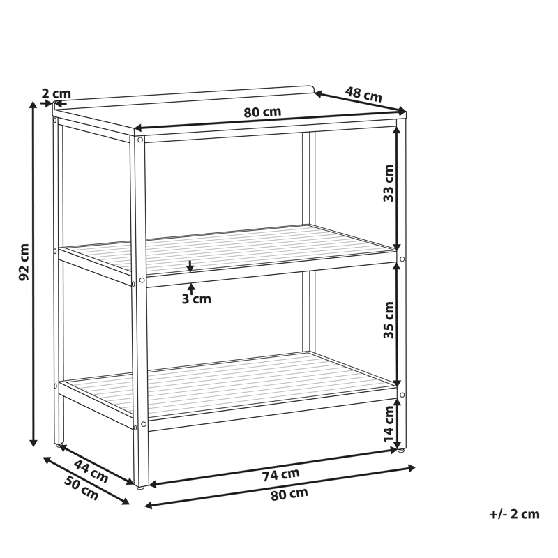 Köksö För Utomhusbruk Ivrea Akaciaträ - Brun/Grå - Trädgård & spabad - Grillar & matlagning utomhus - Utekök - Färdiga utekök