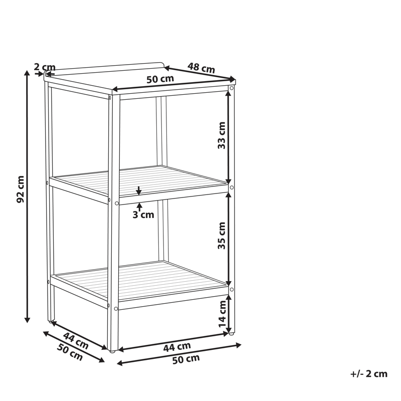 Köksö För Utomhusbruk Ivrea Akaciaträ - Brun/Grå - Trädgård & spabad - Grillar & matlagning utomhus - Utekök - Färdiga utekök