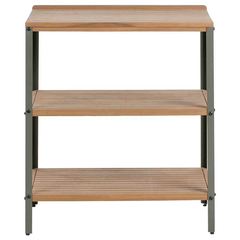 Köksö För Utomhusbruk Ivrea Akaciaträ - Brun/Grå - Trädgård & spabad - Grillar & matlagning utomhus - Utekök - Färdiga utekök