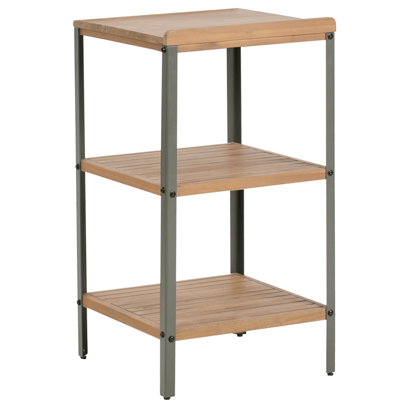 Köksö För Utomhusbruk Ivrea Akaciaträ - Brun/Grå - Trädgård & spabad - Grillar & matlagning utomhus - Utekök - Färdiga utekök