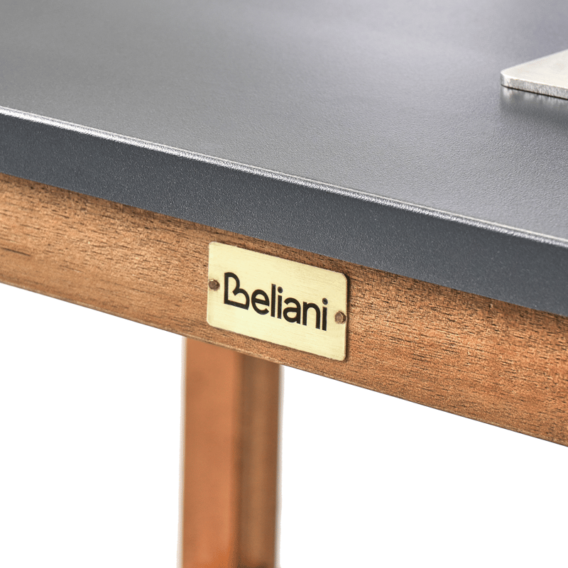 Köksö med Vask För Utomhusbruk Brucoli Akaciaträ - Brun/Grå/Silver - Trädgård & spabad - Grillar & matlagning utomhus - Utekök - Färdiga utekök