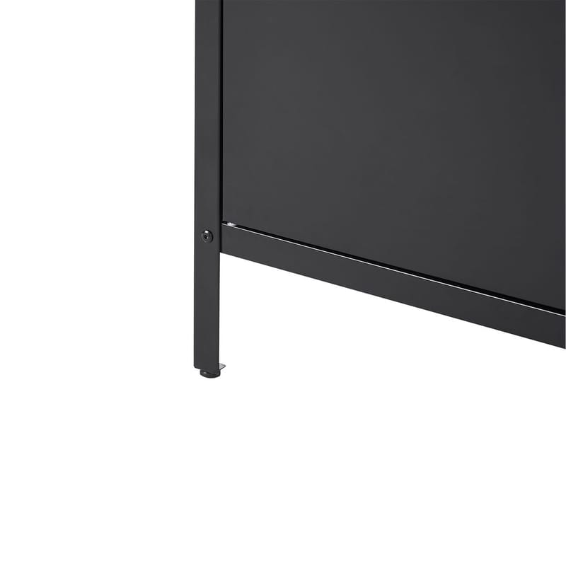 Kökskåp med vask Vilama - Svart - Trädgård & spabad - Grillar & matlagning utomhus - Utekök - Färdiga utekök