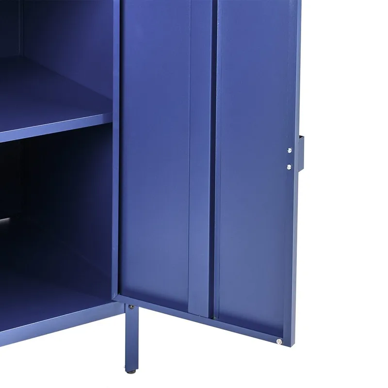 Kökskåp Vilama - Blå, Silver - Trädgård & spabad - Grillar & matlagning utomhus - Utekök - Färdiga utekök