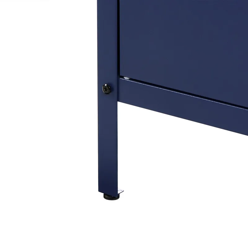 Kökskåp Vilama - Blå, Silver - Trädgård & spabad - Grillar & matlagning utomhus - Utekök - Färdiga utekök