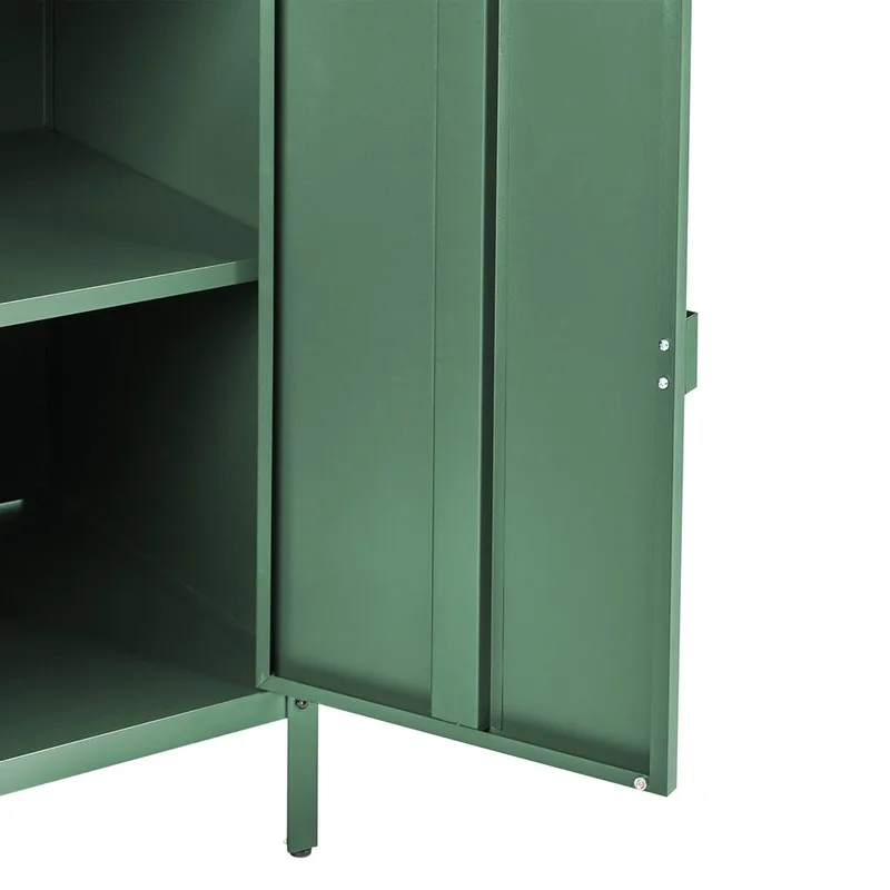 Kökskåp Vilama - Grön, Silver - Trädgård & spabad - Grillar & matlagning utomhus - Utekök - Färdiga utekök