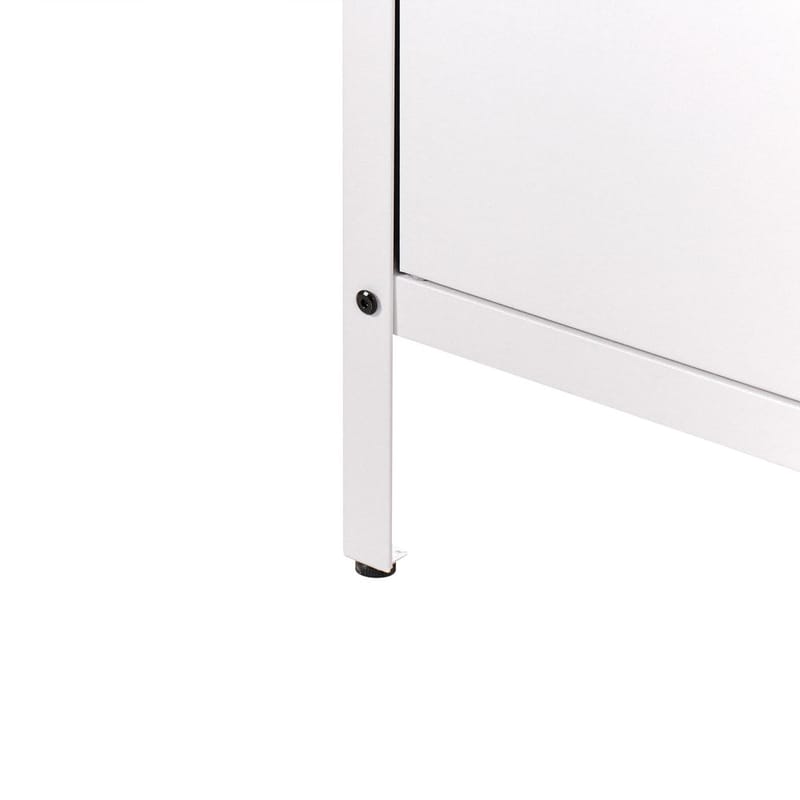 Kökskåp Vilama - Vit, Silver - Trädgård & spabad - Grillar & matlagning utomhus - Utekök - Färdiga utekök