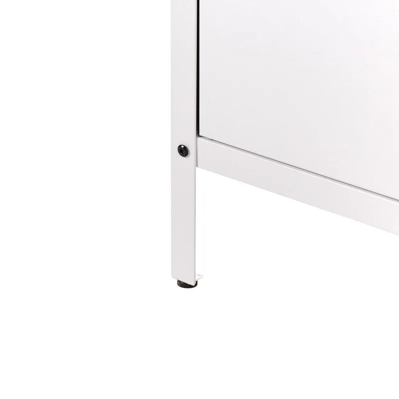 Kökskåp Vilama - Vit, Silver - Trädgård & spabad - Grillar & matlagning utomhus - Utekök - Färdiga utekök