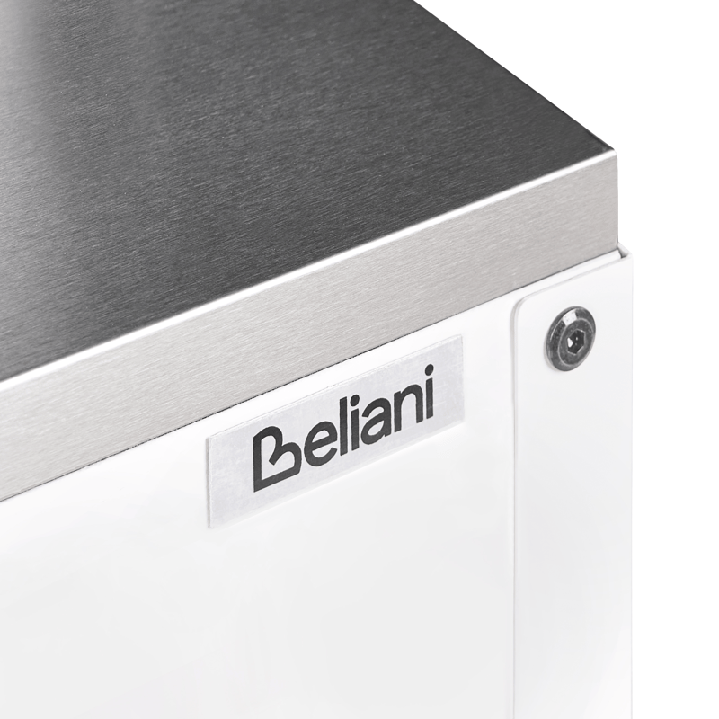 Köksskåp med Vask För Utomhusbruk Maenza Stål - Vit/Svart - Trädgård & spabad - Grillar & matlagning utomhus - Utekök - Färdiga utekök