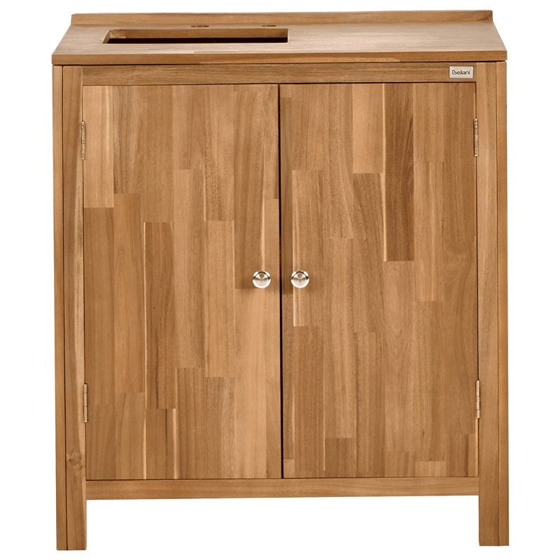 Köksskåp med Vask För Utomhusbruk Venosa Akaciaträ - Brun/Silver - Trädgård & spabad - Grillar & matlagning utomhus - Utekök - Färdiga utekök