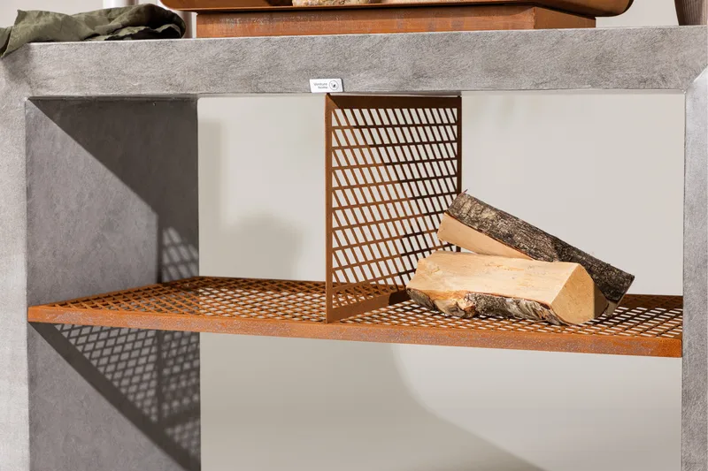 Velas Utekök m. Grill 120x60 cm - Ljusgrå - Trädgård & spabad - Grillar & matlagning utomhus - Utekök - Färdiga utekök