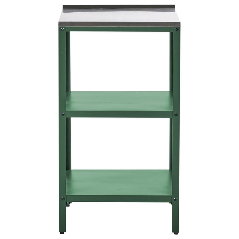 Liten köksö Vilama - Grön, Silver - Trädgård & spabad - Grillar & matlagning utomhus - Utekök - Färdiga utekök