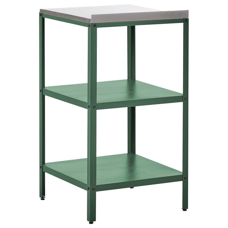 Liten köksö Vilama - Grön, Silver - Trädgård & spabad - Grillar & matlagning utomhus - Utekök - Färdiga utekök