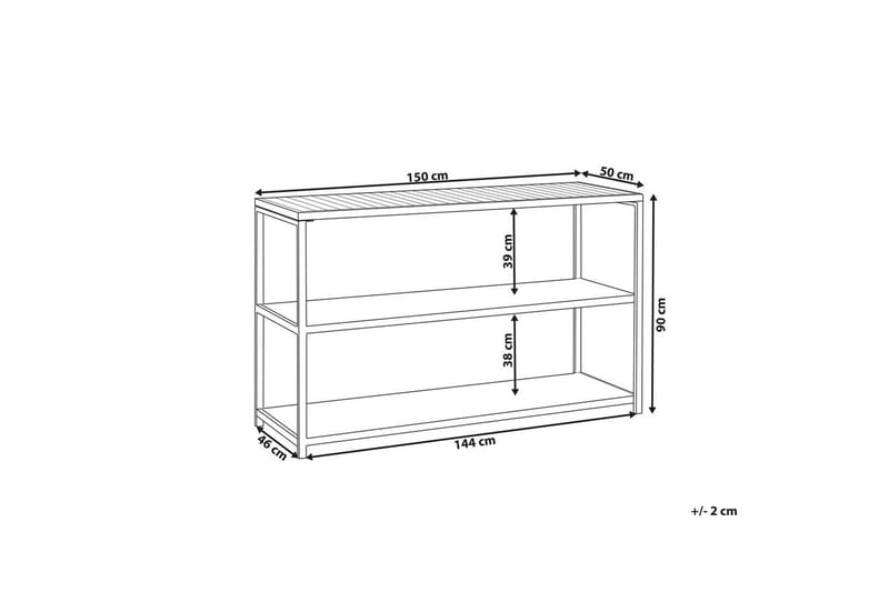Trädgårdskök Avetrana 150x50x90 cm - 150x50x90 cm - Trädgård & spabad - Grillar & matlagning utomhus - Utekök - Bygga utekök