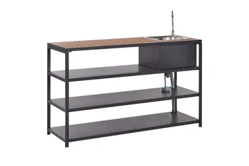 Trädgårdskök Avetrana 159x50x116 cm - 159x50x116 cm - Trädgård & spabad - Grillar & matlagning utomhus - Utekök - Bygga utekök