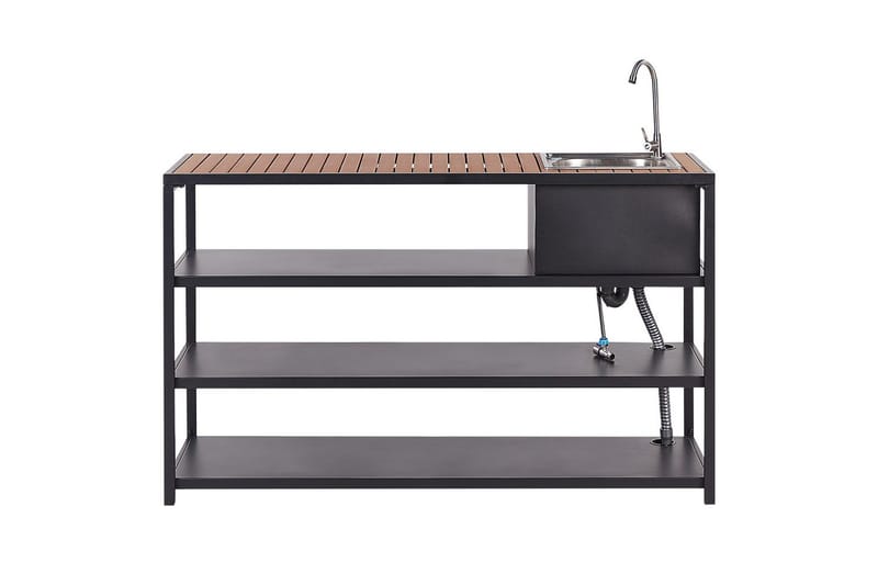 Trädgårdskök Avetrana 159x50x116 cm - 159x50x116 cm - Trädgård & spabad - Grillar & matlagning utomhus - Utekök - Bygga utekök