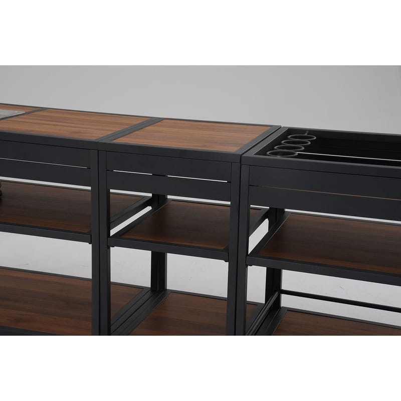 Utekök Boden - Grå - Trädgård & spabad - Grillar & matlagning utomhus - Utekök - Färdiga utekök