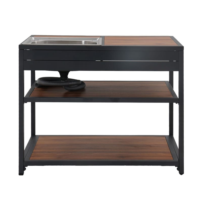 Utekök Boden - Grå - Trädgård & spabad - Grillar & matlagning utomhus - Utekök - Färdiga utekök