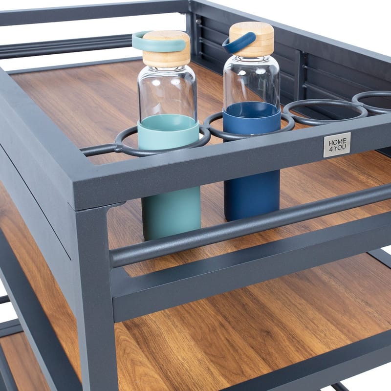 Uteköksmodul Boden 103x60x85 cm - Grå - Trädgård & spabad - Grillar & matlagning utomhus - Utekök - Färdiga utekök