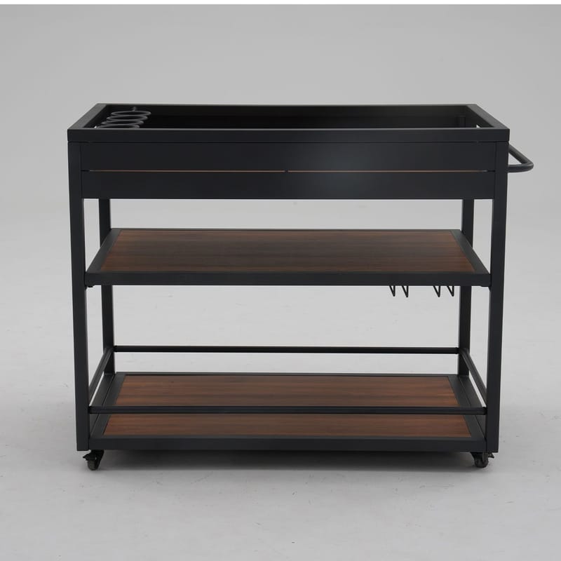 Uteköksmodul Boden 110x60x85 cm - Mörkgrå - Trädgård & spabad - Grillar & matlagning utomhus - Utekök - Färdiga utekök