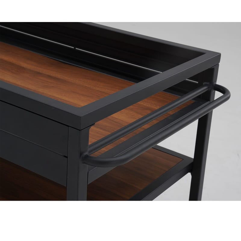 Uteköksmodul Boden 110x60x85 cm - Mörkgrå - Trädgård & spabad - Grillar & matlagning utomhus - Utekök - Färdiga utekök
