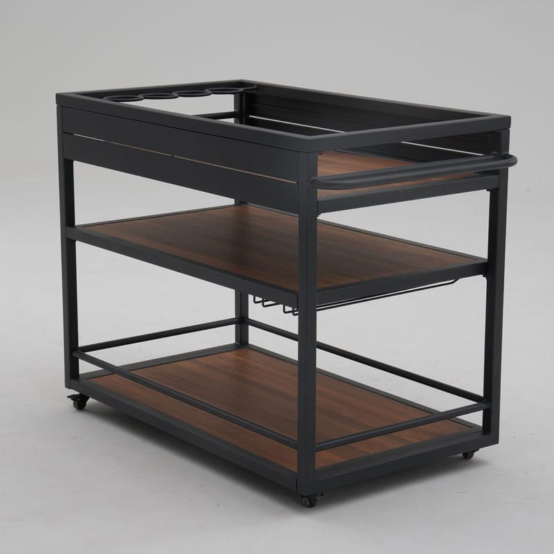 Uteköksmodul Boden 110x60x85 cm - Mörkgrå - Trädgård & spabad - Grillar & matlagning utomhus - Utekök - Färdiga utekök