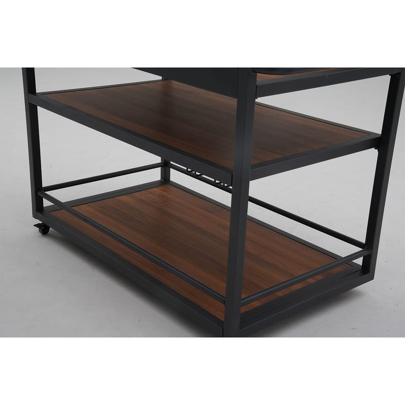 Uteköksmodul Boden 110x60x85 cm - Mörkgrå - Trädgård & spabad - Grillar & matlagning utomhus - Utekök - Färdiga utekök