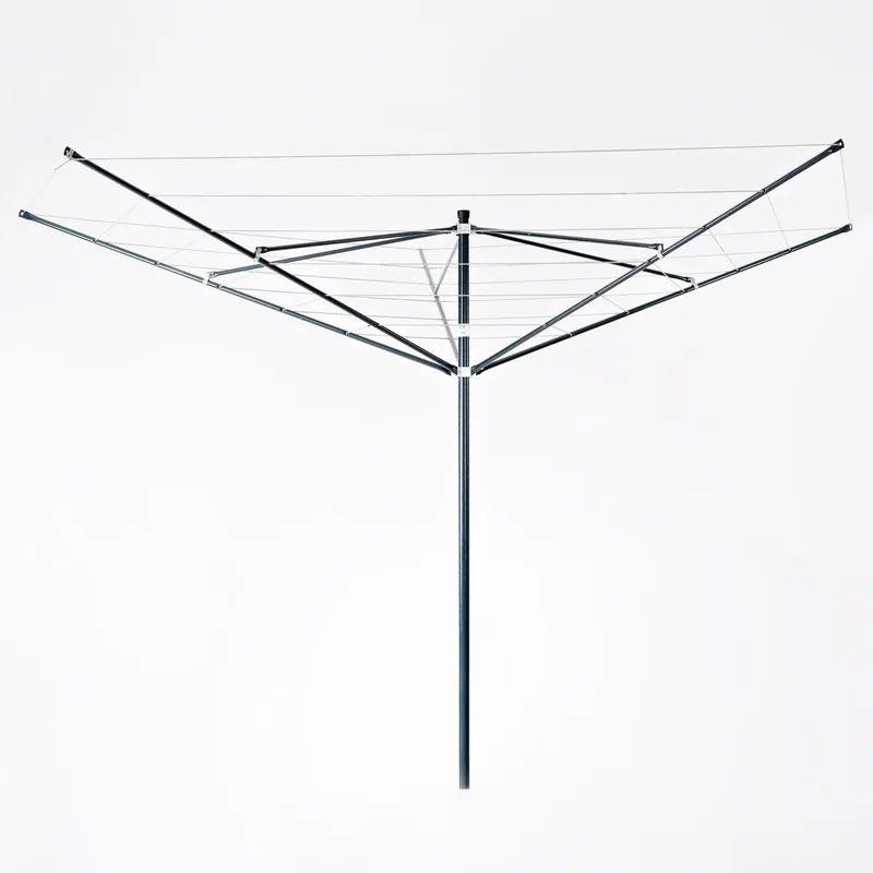 Torkvinda Varax 5-armad Grå - Grå - Trädgård & spabad - Utemiljö