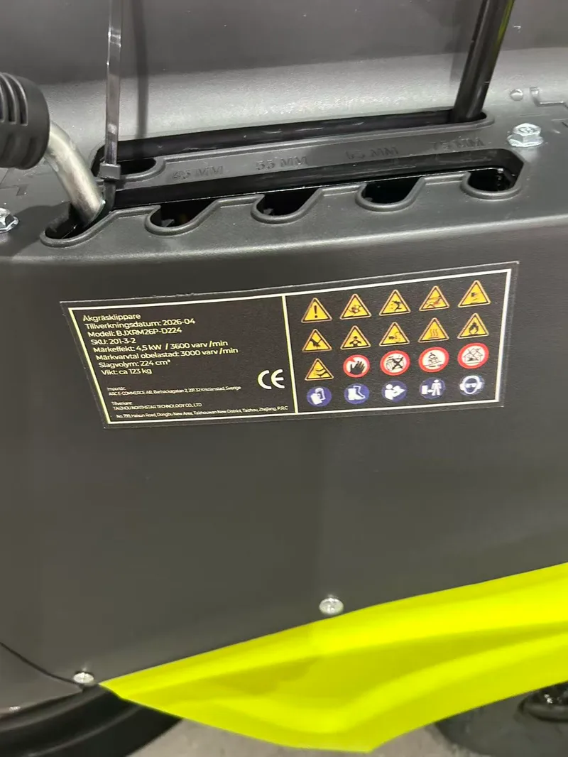 Åkgräsklippare Loncin 224cc – 26 klippbredd, elstart, 4 växlar, bakhjulsdrift | Fri hemleverans - Trädgård & spabad - Trädgårdsmaskiner - Gräsklippare - Åkgräsklippare