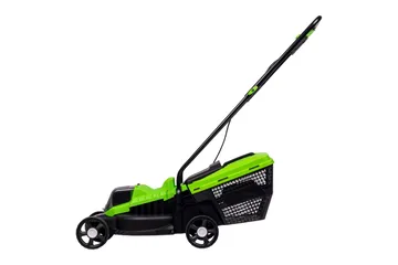 Fornorth Batteridriven Gräsklippare Gh1000E, 20V med Batteri och Laddare - Vit - Trädgård & spabad - Trädgårdsmaskiner - Gräsklippare