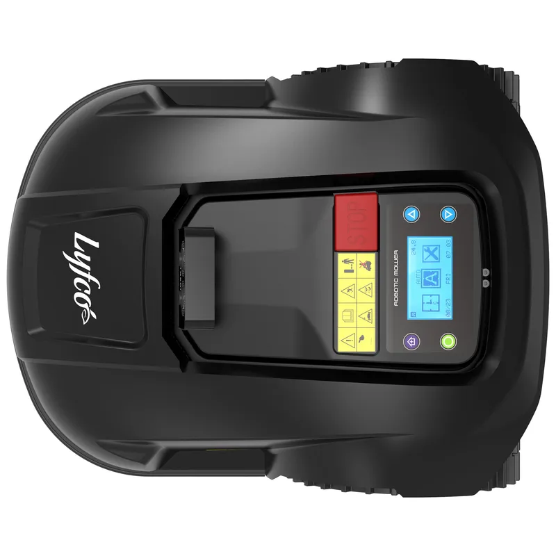 Robotgräsklippare 1800m² | Ultraljudssensorer | Lyfco E1820-2 WiFi - Trädgård & spabad - Trädgårdsmaskiner - Gräsklippare - Robotgräsklippare