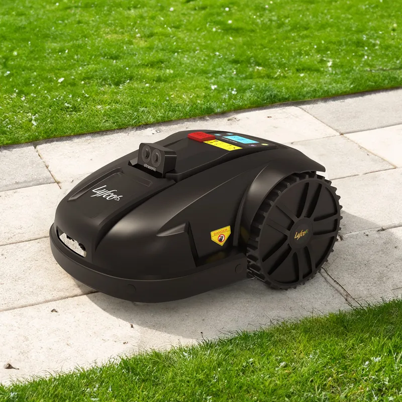 Robotgräsklippare 1800m² | Ultraljudssensorer | Lyfco E1820-2 WiFi - Trädgård & spabad - Trädgårdsmaskiner - Gräsklippare - Robotgräsklippare