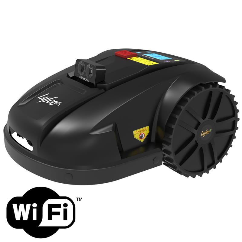 Robotgräsklippare 1800m² | Ultraljudssensorer | Lyfco E1820-2 WiFi, undefined