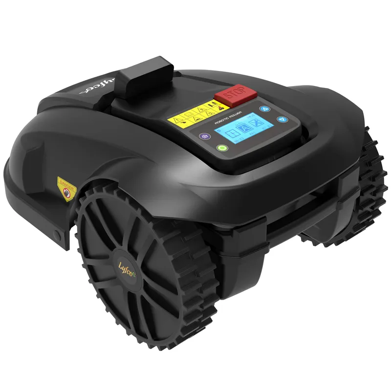 Robotgräsklippare 1800m² | Ultraljudssensorer | Lyfco E1820-2 WiFi - Trädgård & spabad - Trädgårdsmaskiner - Gräsklippare - Robotgräsklippare