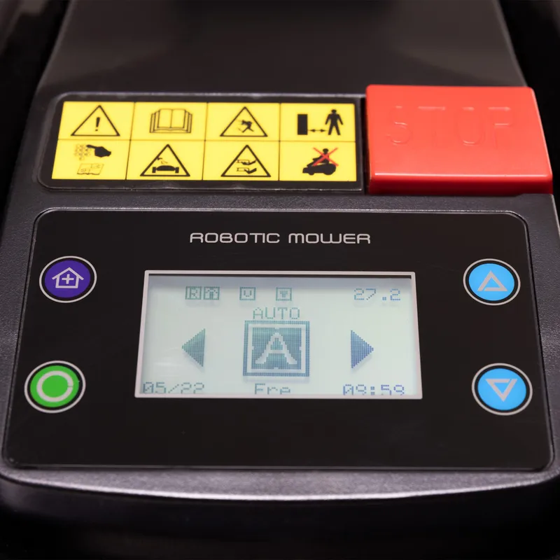 Robotgräsklippare 1800m² | Ultraljudssensorer | Lyfco E1820-2 WiFi - Trädgård & spabad - Trädgårdsmaskiner - Gräsklippare - Robotgräsklippare