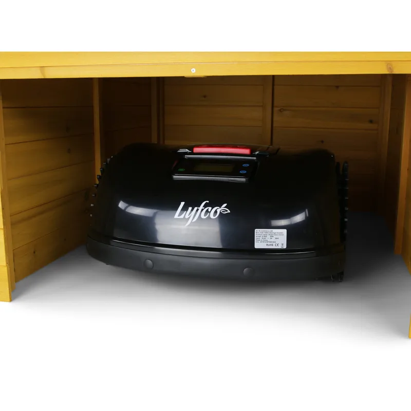 Hus/garage till robotgräsklippare - 104x86cm - Trädgård & spabad - Trädgårdsmaskiner - Gräsklippare - Robotgräsklippare